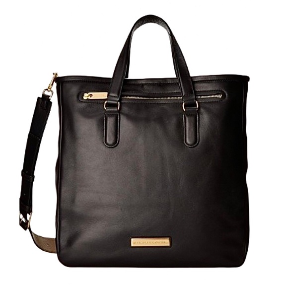 MARC JACOBS Luna Black Leather Top Handle Crossbody Tote Gold Hardware LIKE NEW - Picture 16 of 16